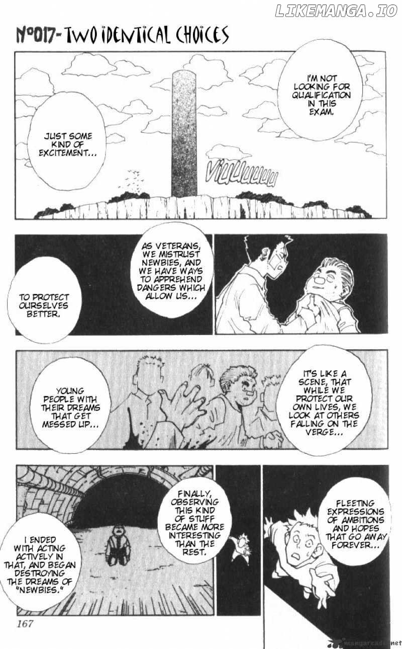 Hunter x Hunter, Chapter 17 image 02